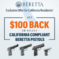Beretta CA Compliant Rebate