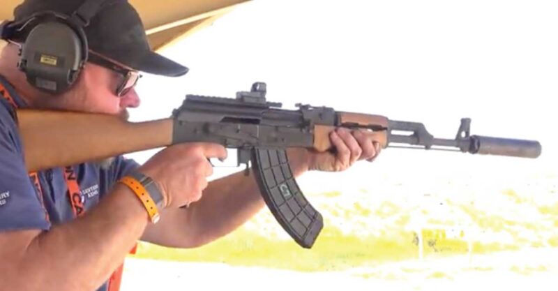 Experience the raw power and craftsmanship of the Century Arms BFT47 AK Rifle