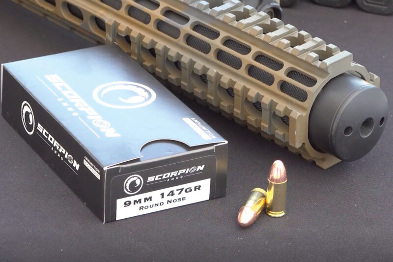 The Scorpion 9mm, made to run great in the suppressor