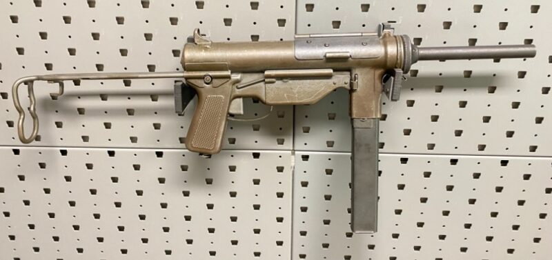 GunBroker.com Item #1042608136, PRE-86 DEALER SAMPLE GM Guide Lamp M3A1 Grease Gun M3 A1 45 ACP eForm-3 was sold for $19,591.69 on 4/21/2024