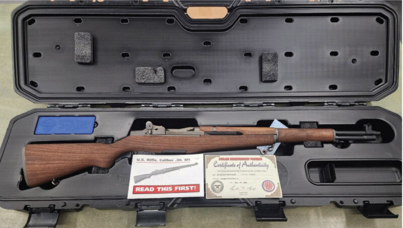 GunBroker.com Item WWII M1 Garand Springfield Armory RARE 5 DIGIT - PENNY AUCTION - NO RESERVE was sold on 4/10/2024