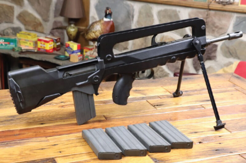 GunBroker.com Item #1050519440, Rare & Minty FAMAS MAS 223 French Assault Rifle .223 Bullpup was sold for $37,025.00 on 6/02/2024