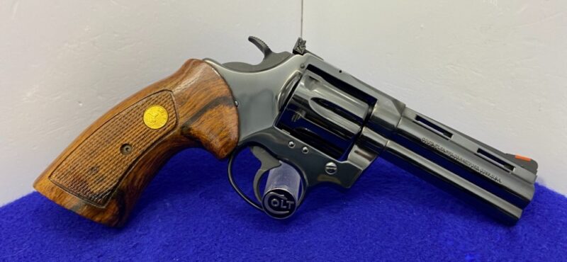 GunBroker.com Item #1046981120, 1985 Colt Boa 357 Magum Blue 4 Report: 18 Most Expensive Guns Sold on GunBroker in May 2024