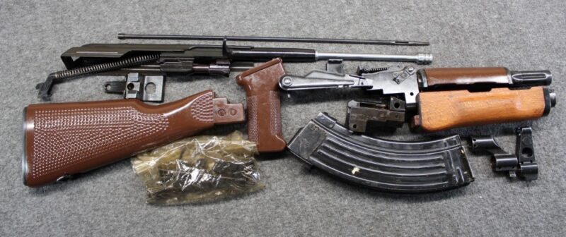 GunBroker Item #1049708770. Complete 1969 East German MPI-KM 7.62x39 AKM 99%Matching Parts Kit +Mag&Rod was sold on 5/15/2024