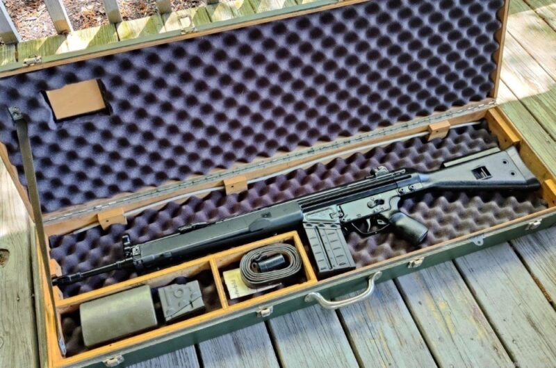 GunBroker.com Item #1048718129, RARE Heckler & Koch G3 SG1 Pre-May Dealer Sample Machine Gun & HK Report: 18 Most Expensive Guns Sold on GunBroker in May 2024