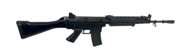 GunBroker.com Item #1050667745, FN FNC .223REM/5.56mm 17.7 inch bbl Transferable S&H Arms Sear Machine Gun was sold for $22,000.00 on 5/26/2024