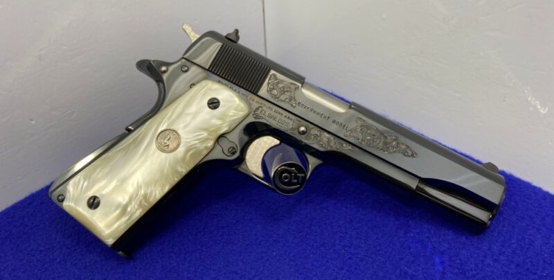 GunBroker Item #1046644899. 2000 Colt El Soldado Supreme 38 Super RARE LEW HORTON 1 OF ONLY 20 MADE was sold on 5/05/2024