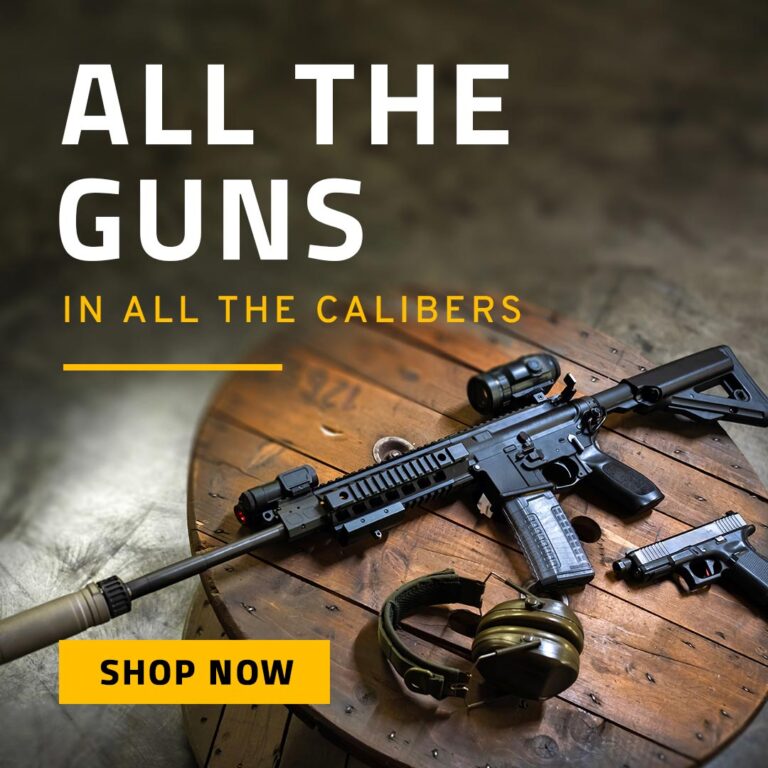 All the Guns in All the Calibers - Shop Now