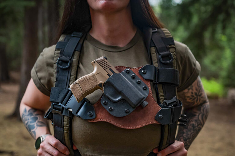 CrossBreed Chest Rig Nomad Holster