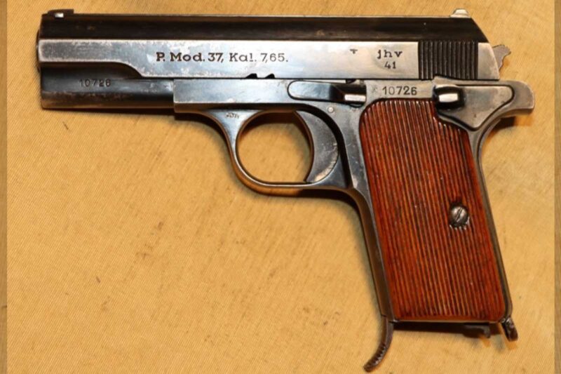 WWII German FEG Model 37 Luftwaffe Pistol jhv 41 - GunBroker Item 1070505495