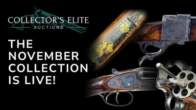 Collector’s Elite Auctions Unveils November Collection Featuring Historic and Rare Firearms