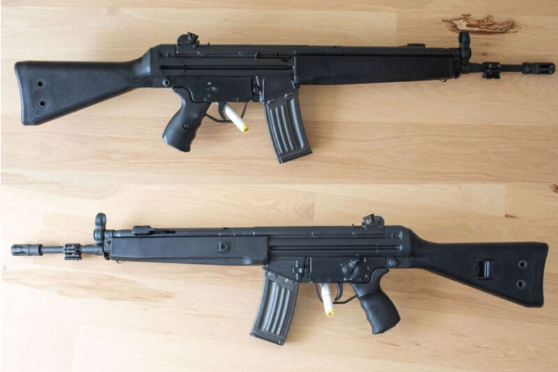 GunBroker Item #1062388213, Heckler Koch HK33 Full Auto Transferable Fleming 93 91 was sold $28,900.00 on 11/11/2024