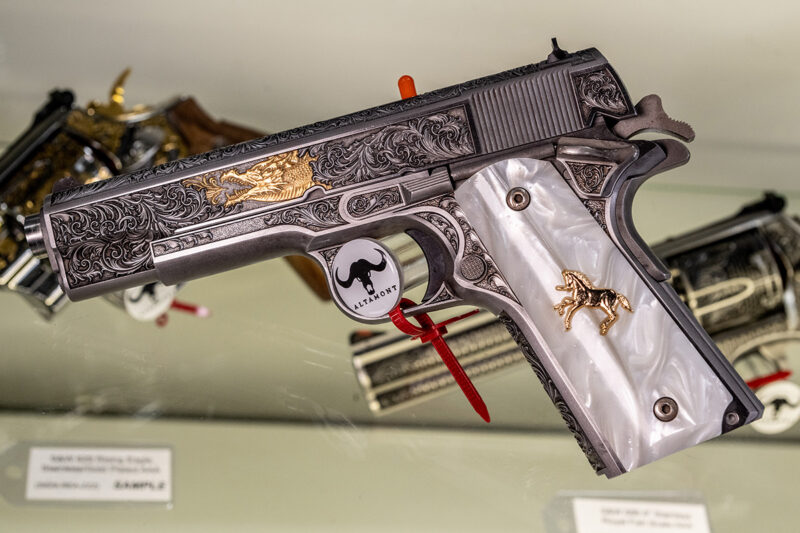 Altamont Engraved 1911s - Altamont George Dragon Colt 1911