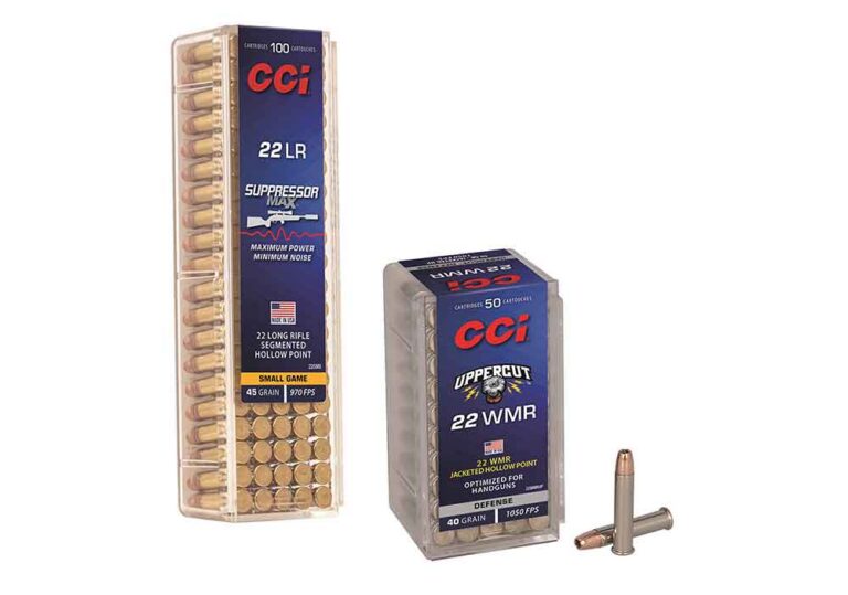 CCI Suppressor Max 22 ammunition