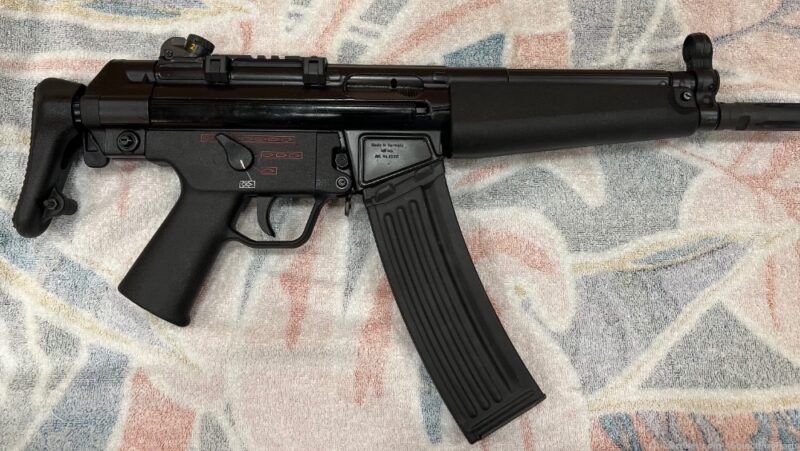 GunBroker Item #1064093979, Factory HK53A3 Transferable H&K HK53, original import, Heckler Koch MP5 MG was sold for $45,000.00 on 8/25/2024