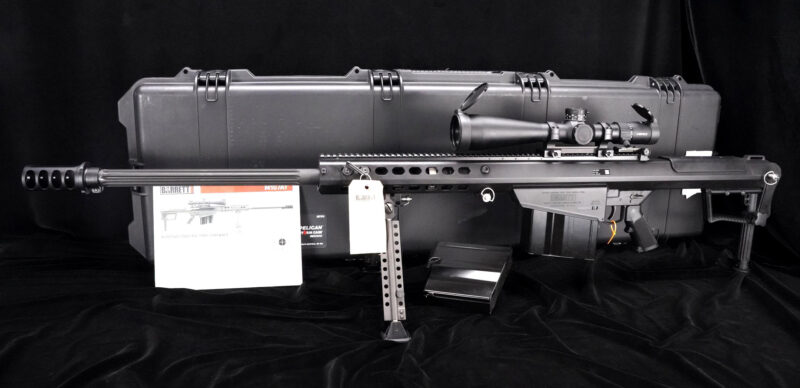 MILITARY CONTRACT OVERRUN PKG Barrett M107A1 50 BMG Barrett M107-A1 +OPTIC