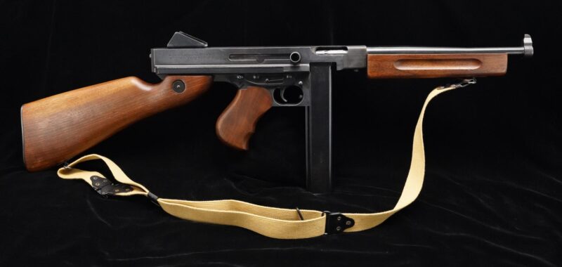 GunBroker Item #1080825848, 1980s Auto Ordnance Thompson M1A1 Full Auto SMG 45 ACP 10.5" M1-A1 was sold for $23,025.00 on 01/02/2025