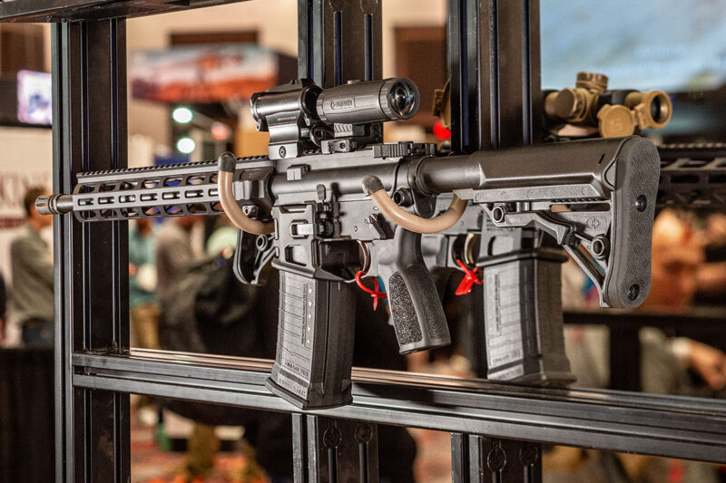 New Desert Tech Quattro-15 Rifle with 16-inch barrel in 556NATO or 223Rem | SHOT Show 2025 GUNBROKER