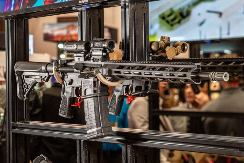New Desert Tech Quattro-15 Rifle with 16-inch barrel in 556NATO or 223Rem | SHOT Show 2025 GUNBROKER