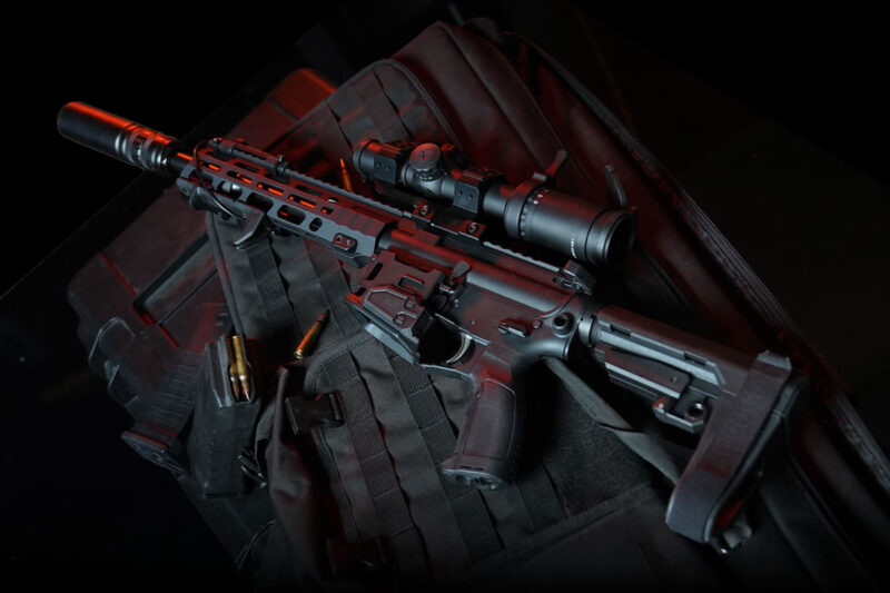 New Desert Tech Quattro-15 Rifle with 16-inch barrel in 556NATO or 223Rem | SHOT Show 2025 GUNBROKER