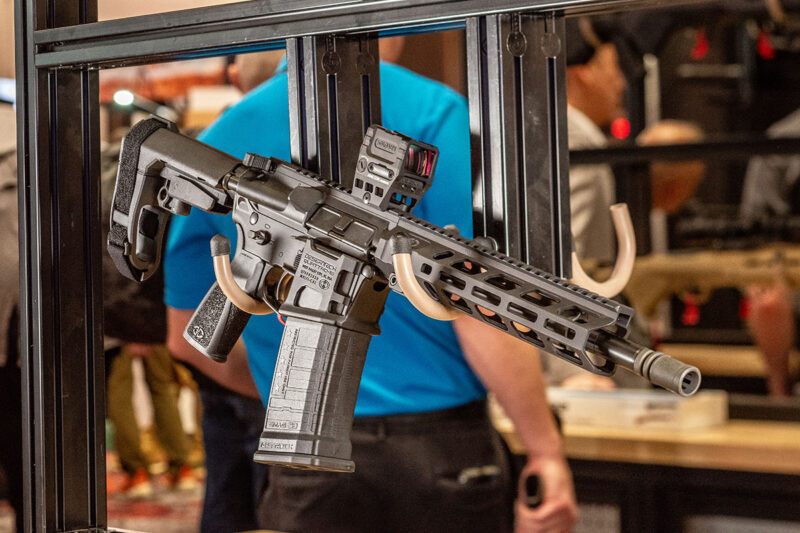 New Desert Tech Quattro-15 Pistol in 556NATO or 223Rem with QMAG-53 | SHOT Show 2025 GUNBROKER