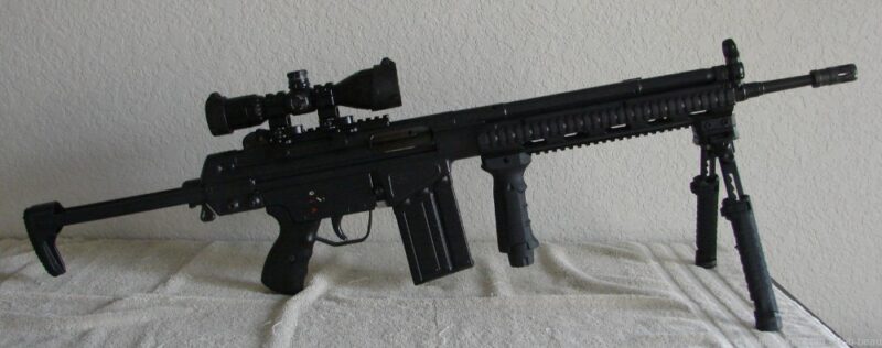 GunBroker Item #1080170203, 1989 H&K 91 (G3 Conversion) By Fleming Firearms, Class III/NFA Machine Gun was sold for $28,500.00 on 01/05/2025