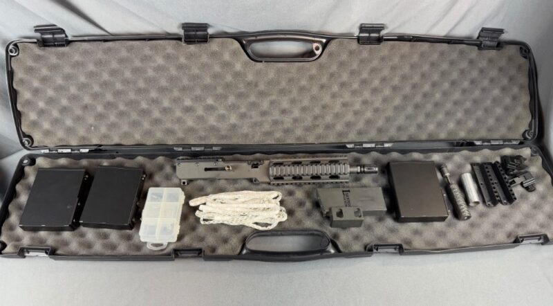 Lakeside Machine Razorback .22 lr Belt Fed upper AR-15 w/ Belts & more - Highest Bid Counts on GunBroker January 2025