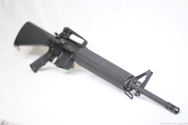 GunBroker Item #1085928566, PAWS M16 Machine Gun AR15 Full Auto was sold for $27,802.00 on 01/31/2025
