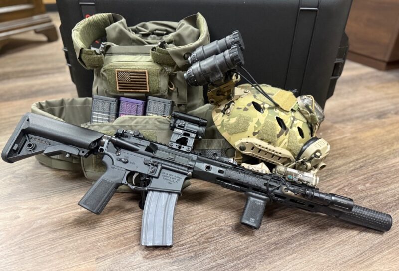 GunBroker Item #1085343255, Knights Armament SR-15 11.5 CQB MOD 2 M-LOK SBR Deployment Package NGAL KAC was sold for $19,995.00 on 01/20/2025
