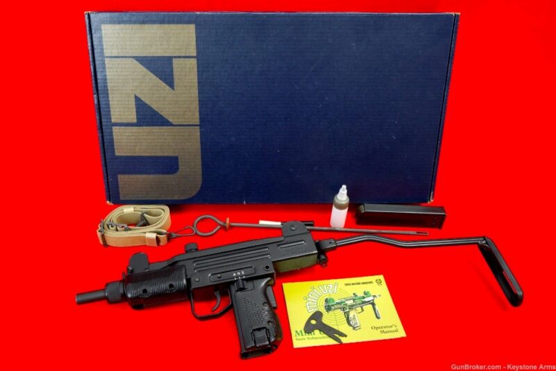 GunBroker Item #1082979903, Israel Mini UZI Machine Gun Original Box was sold for $39,995.00 on 01/08/2025