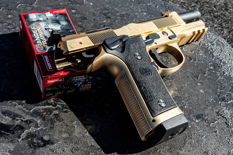 features of Beretta 92X Performance Gold Plated - GunBroker