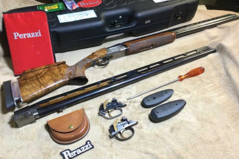 GunBroker Item #1086863008, Perazzi MX2000/RS Trap Combo in 12 Ga. was sold for $16,425.00 on 2/14/2025