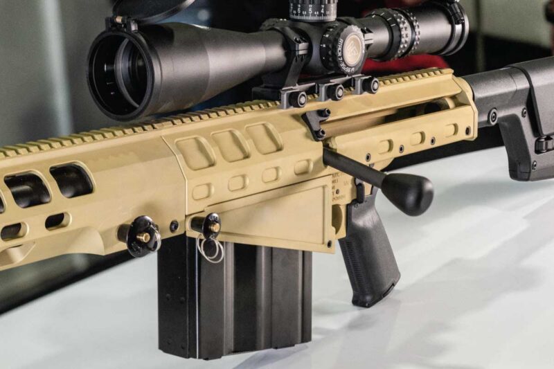 The Thompson TAO50 is capable of engaging targets at ranges up to 2,000 yards or more