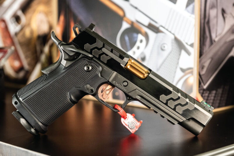 Kimber 2K11 double-stack 1911 pistol with black DLC finish