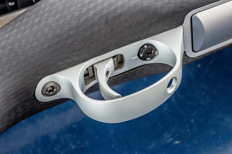 The Sako 90 Peak's adjustable trigger