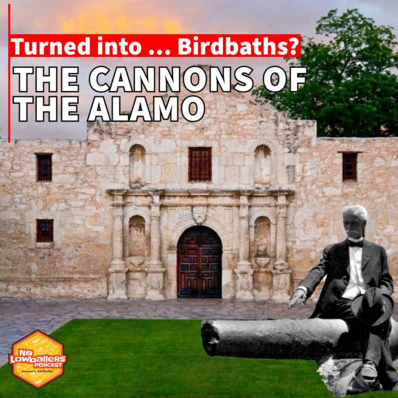 91: Phil Collins, Front Yards, and Foundry Work: The Wild Fate of Alamo Cannons