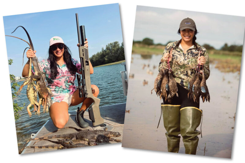 Southeast Texas real estate agent Naomi Loper, hunting isn’t just a tradition - it’s a transformation. Naomi Iguana and Duck Hunting