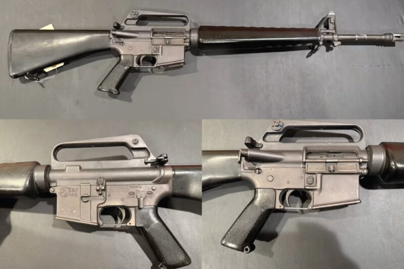 Colt M16 M16A1 Machine Gun was sold for $34,550.00