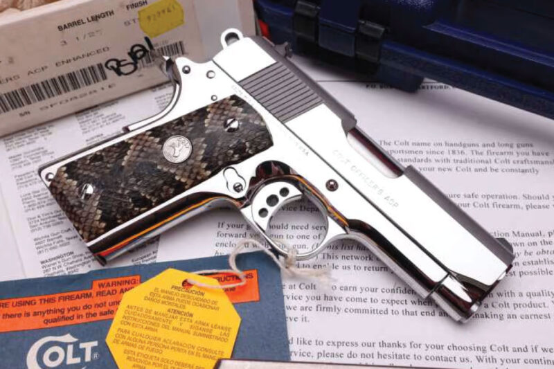 1994 Colt MKIV Officer's "Enhanced" Model 1911 .45acp