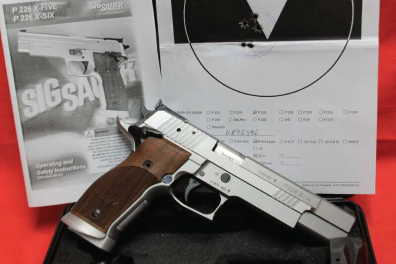 Sig Sauer P226 S X6 Mastershop German 9MM in Original box