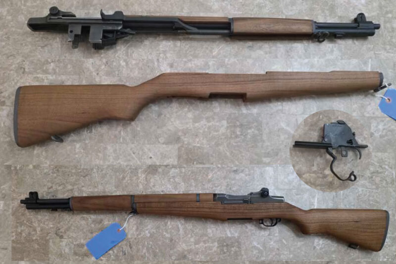 WWII M1 Garand Springfield Armory - 1945 - Battle of the Bulge