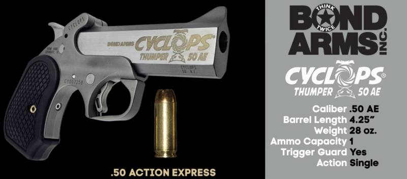 The Thumper in .50 AE — when you want stopping power you can feel