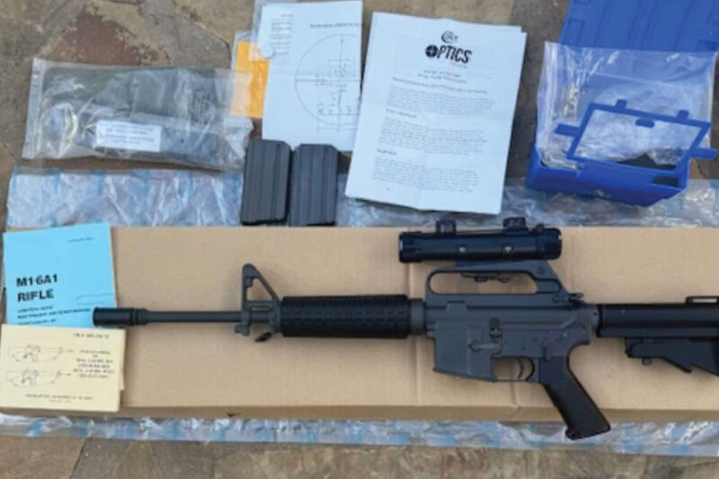 GunBroker Item #1113736520, Colt Collectors M16A1 With Colt 4x21 Lit Reticle Scope was sold for $38,525.01 on 7/10/2025