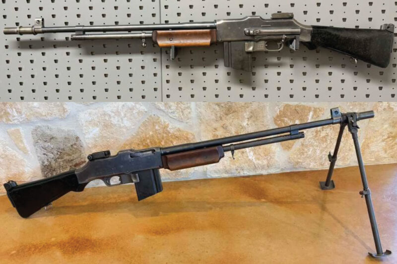 GunBroker Item #1113579468, Winchester 1918 BAR REWAT Browning 30-06 Movie Gun
was sold for $32,025.00 on 7/13/2025