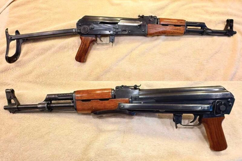 GunBroker Item #1117574109, Norinco Type 66 Model 56-1 Underfolder AKM 7.62x39 was sold for $32,202.77 on 8/2/2025