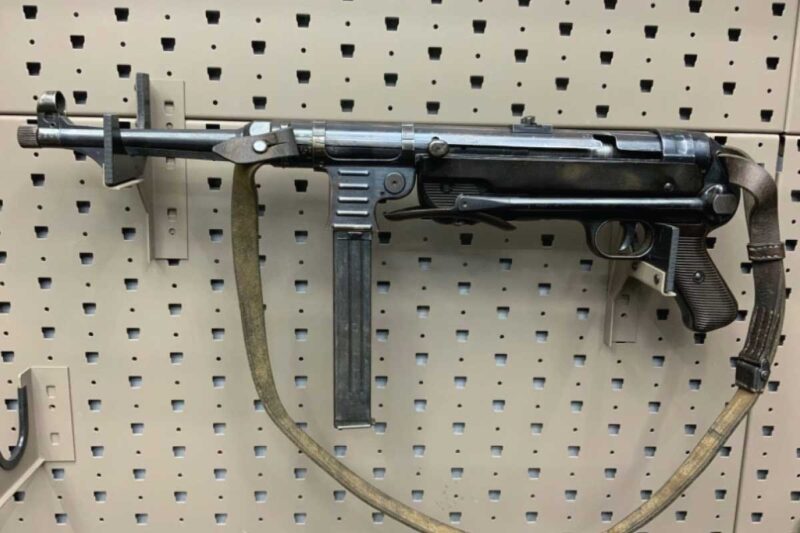 GunBroker Item #1124884257, MP40 Germany Machine Gun all original was sold for $30,000.00 on 9/17/2025
