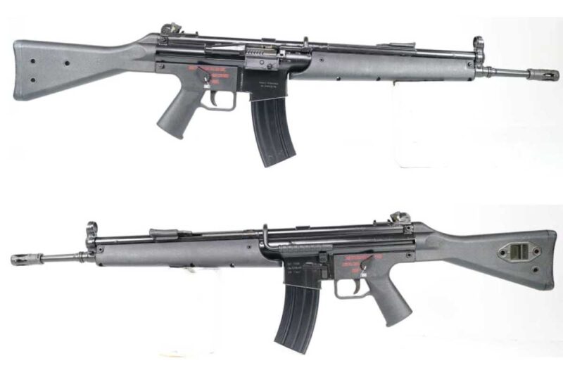 GunBroker Item #1124779423, Heckler and Koch HK H&K G41 A2 5.56mm sold for $23,025.00 on 10/05/2025