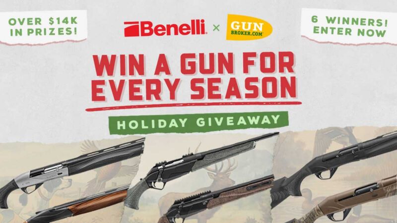 GunBroker and Benelli on the Ultimate Holiday Giveaway Featuring Six Elite Hunting Firearms