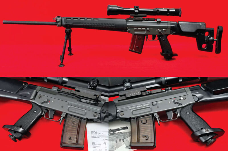 GunBroker Item #1135160078, Sig Sauer 550-1 Sniper w/ Original Scope & Case sold for $28,001.00 on 11/23/2025