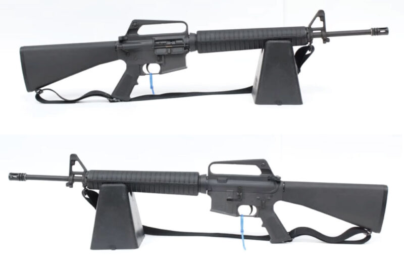 GunBroker Item #1144226032, Factory Colt M16A2 Transferable Class III NFA Machine Gun 5.56 sold for $47,025.00 on 12/21/2025